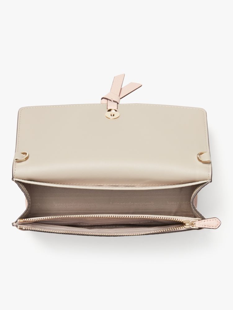 Kate Spade,ノット フラップ クロスボディ,クロスボディ / 斜めがけ,モチピンク