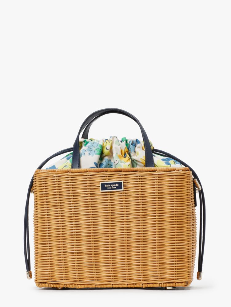 Wicker bag kate online spade