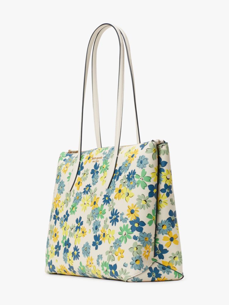 Kate Spade New York All Day Floral Medley Printed PVC Large Tote