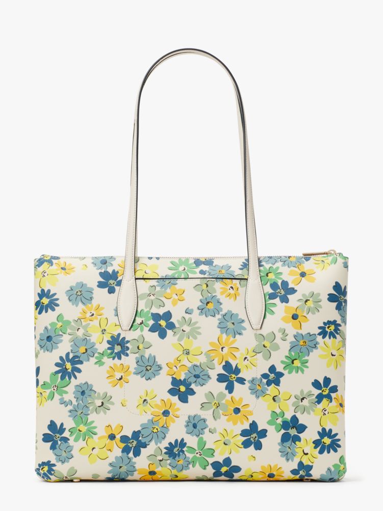 Kate Spade All Day Floral Medley Large Zip-top Tote