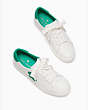 Kate Spade,fez sneakers,sneakers,Optic White/Winter Green