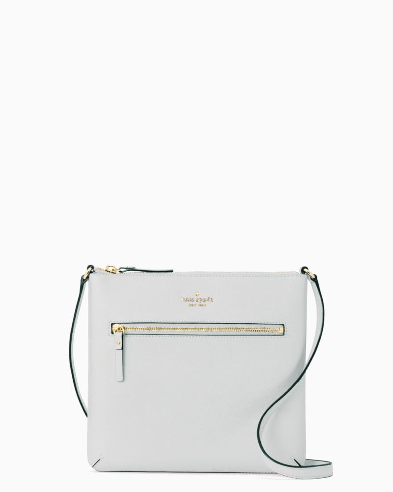 Kate spade jackson top online zip leather crossbody bag