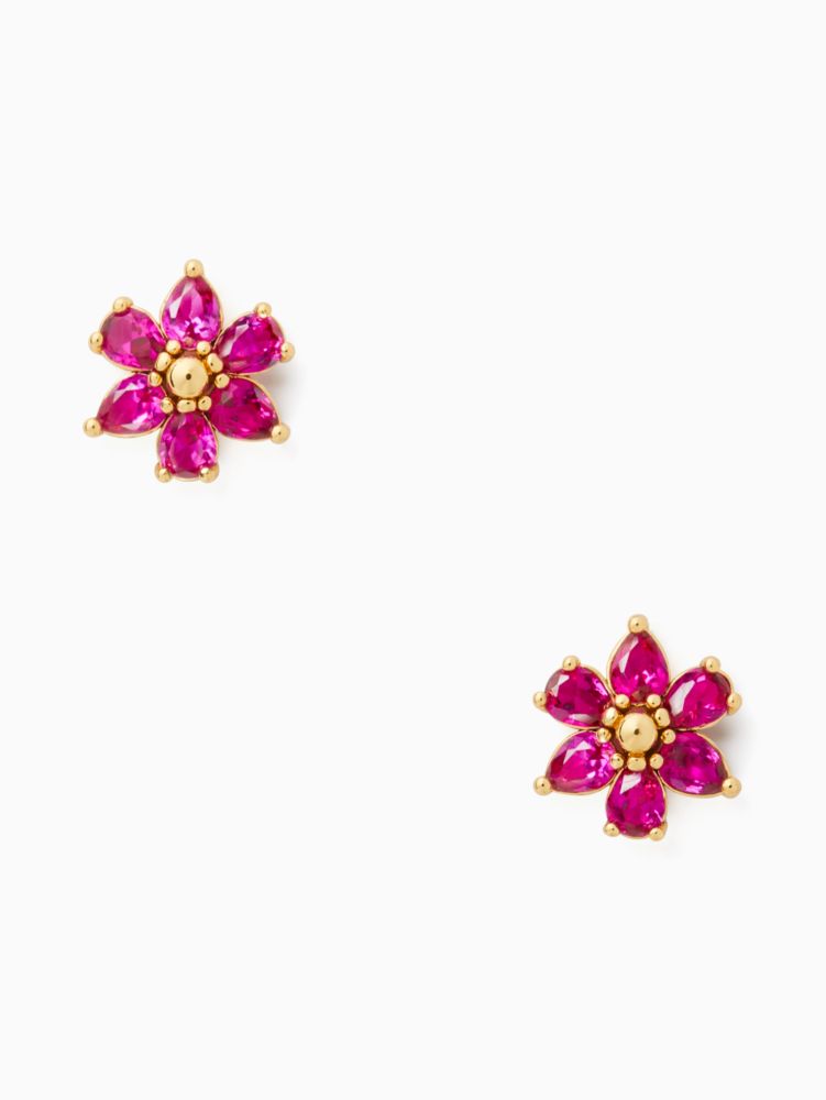 Kate Spade,first bloom studs,Pink