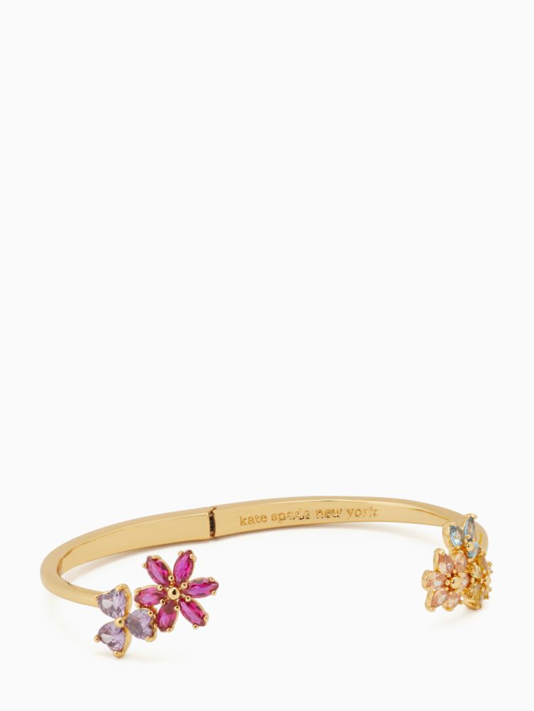 【訳あり】KATE SPADE hinged cuff ブレスレット【国内即発】 Poppy Power Hinged Cuff | Kate Spade New York