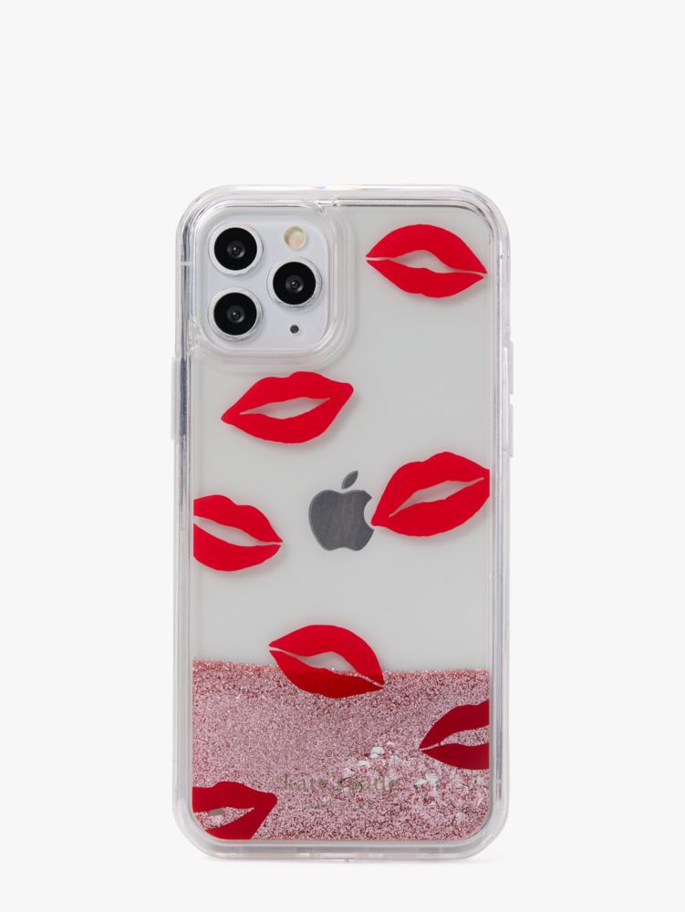 Lips Liquid Glitter I Phone 12 12 Pro Case Kate Spade New York