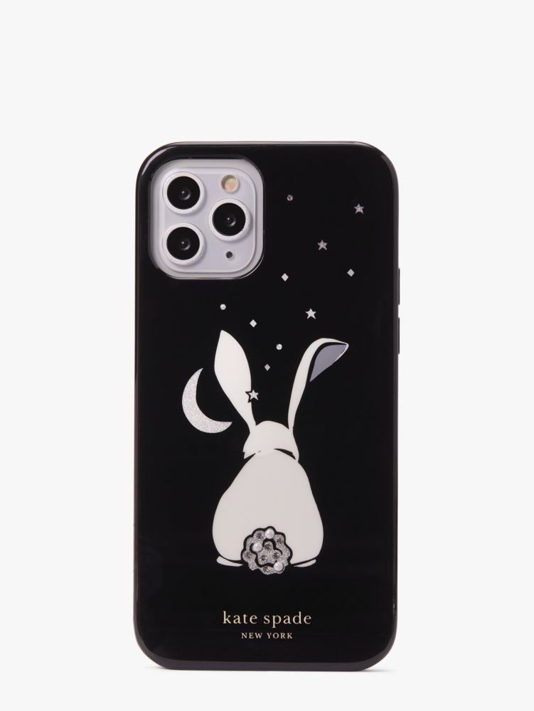 Kate Spade,Jeweled Bunny iPhone 12/12 Pro Case,phone cases,