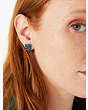 Something Sparkly Cushion Clay Pavé Studs, , Product