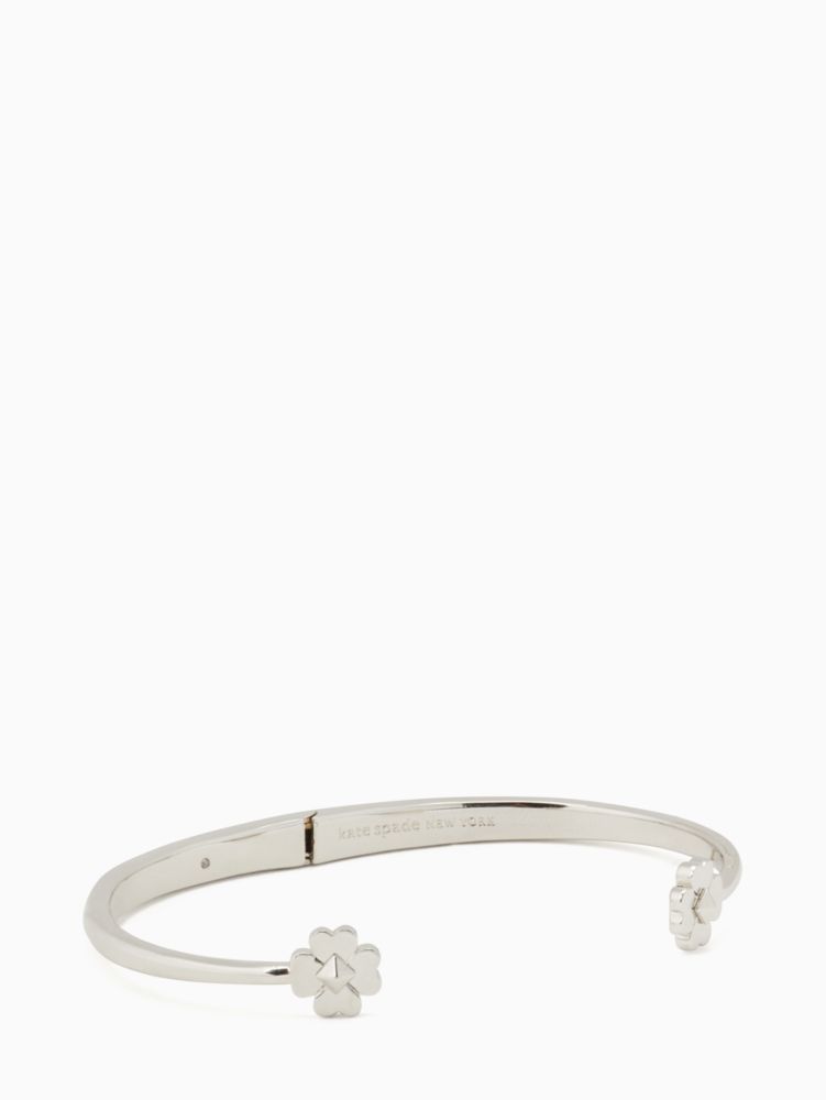 Kate Spade,Spades & Studs Metal Cuff,bracelets,Silver