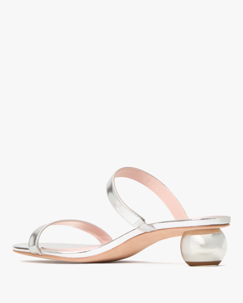 Kate Spade,Palm Springs Slide Sandals,sandals,Evening,Pale Gold