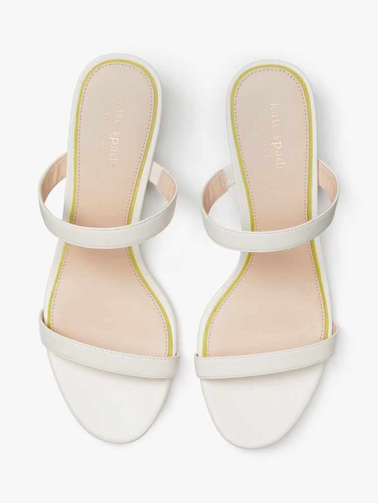Kate Spade,Play Tennis Slide Sandals,Casual,Parch/Granny Smith