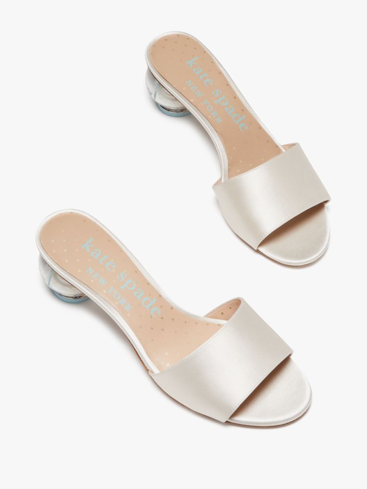 Kate Spade,Love Slide Sandals,sandals,Bridal,Ivory Bridal