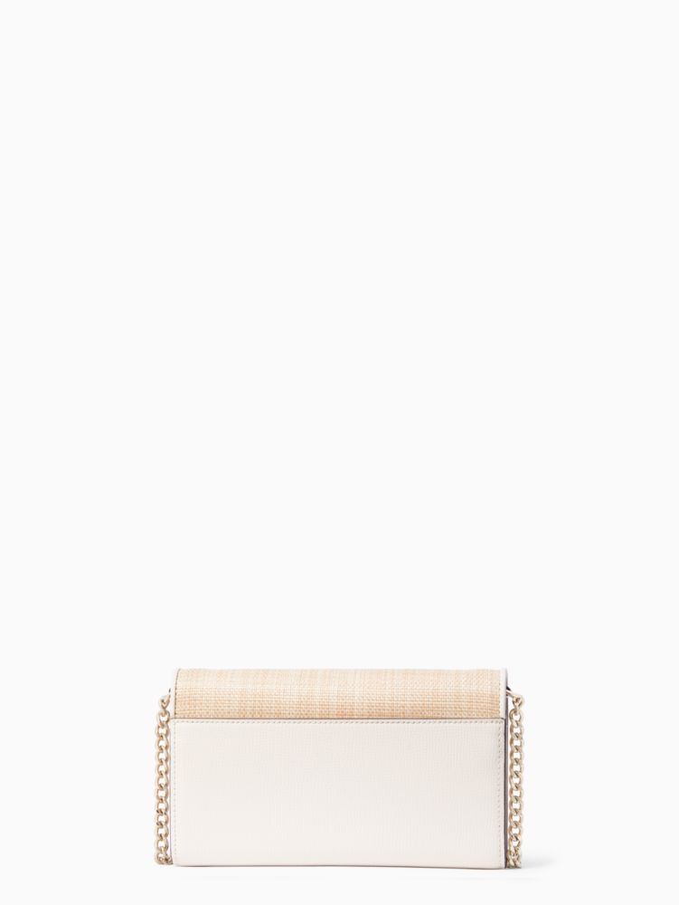 Kate Spade,darcy pineapple chain wallet,Parchment Multi