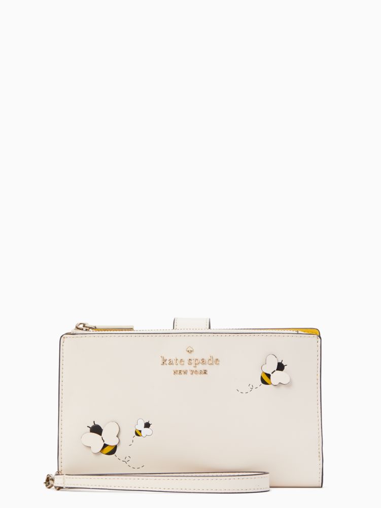 Honey Bee Phone Wallet Wristlet Kate Spade Outlet