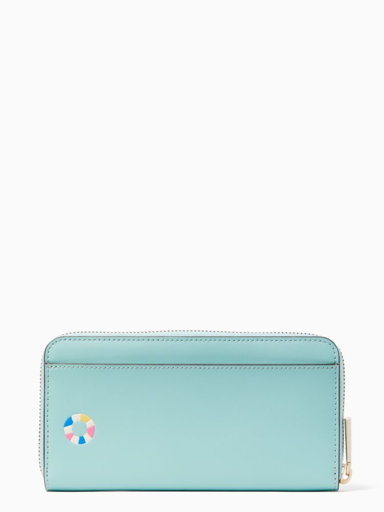 Kate Spade,pool float large continental wallet,