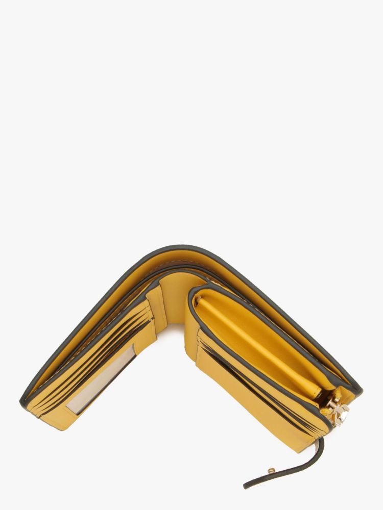 Kate Spade,ステイシー ミディアム コンパクト バイフォールド ウォレット,財布小物,パーチメントマルチ