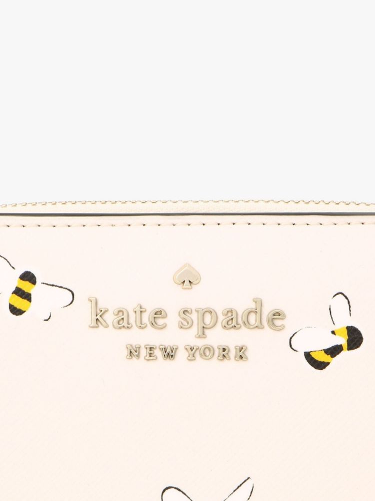 Staci Bees Printed Small Zip Around Bifold Wallet Kate Spade IE