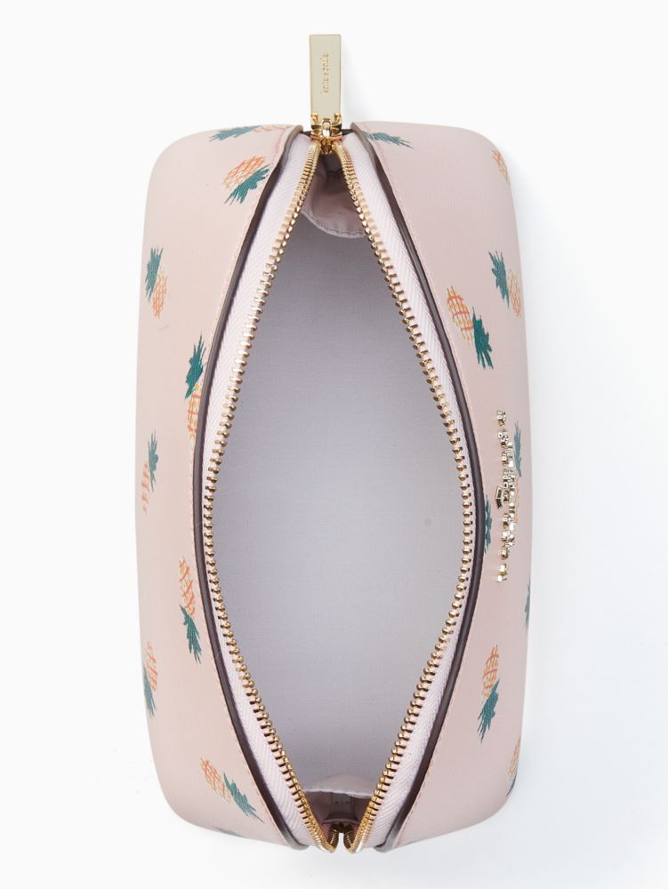 Kate Spade,Staci Small Pineapple Makeup Bag,