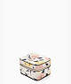 Kate Spade,staci lily blooms boxed jewelry holder,travel accessories,Cream Multi