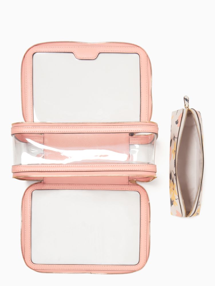 Kate spade pink online makeup bag