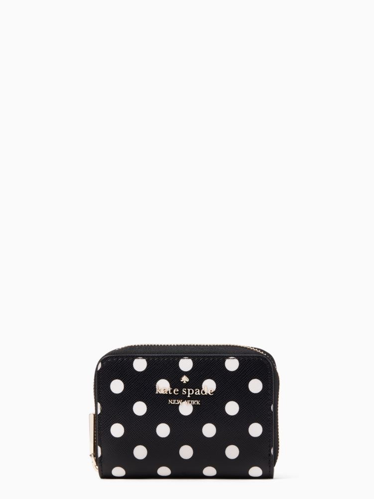 Kate Spade,cheers boxed small zip around card case,