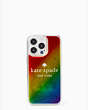 Kate Spade,rainbow iphone 13 pro case,Multi