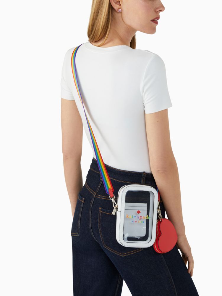 Rainbow North South Phone Crossbody Bag Kate Spade Outlet