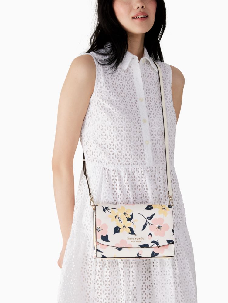 Kate Spade Carson Floral Print Convertible Crossbody