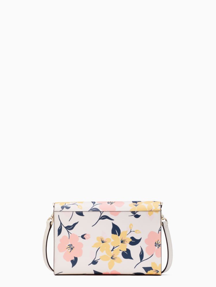 kate spade, Bags, Kate Spade Carson Convertible Crossbody Lily Blooms  Cream Multi