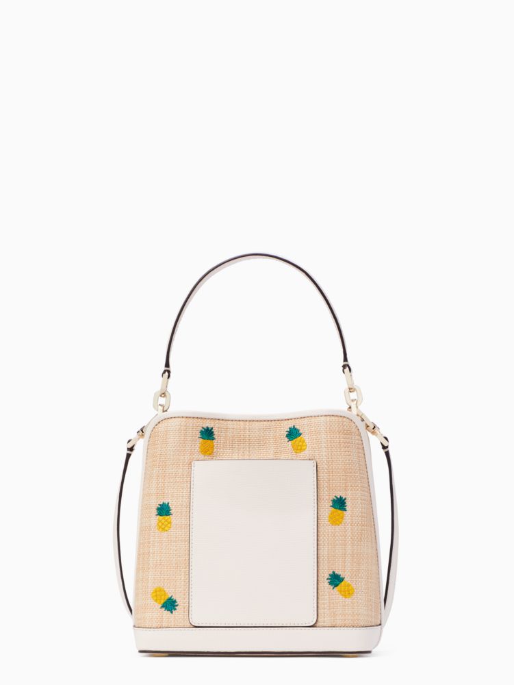 Kate Spade Darcy Embroidered Pineapple Chain Wallet Crossbody