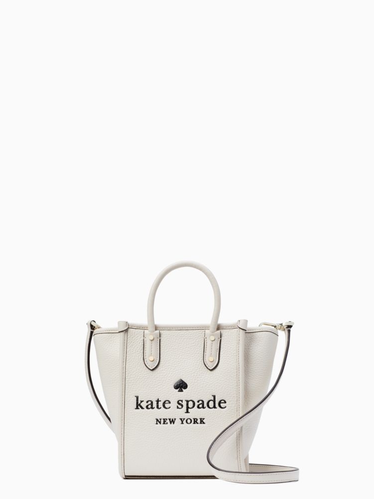 Kate Spade Off White Leather Medium Ella Tote Kate Spade