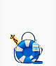 Kate Spade,pool float crossbody,crossbody bags,Blue Multicolor