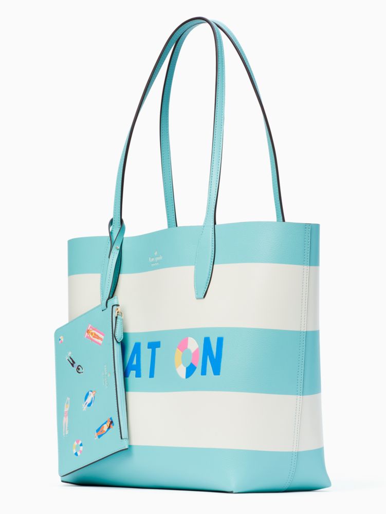 Kate Spade,pool float tote bag,tote bags,