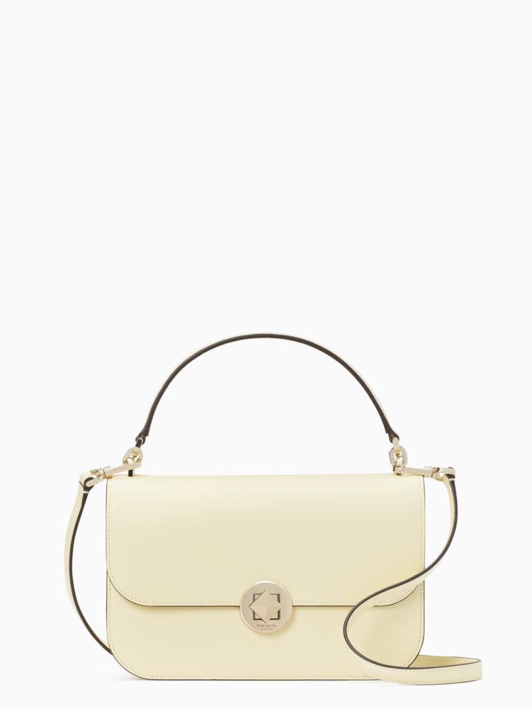 Kate Spade,audrey flap crossbody,Lemon Fondant