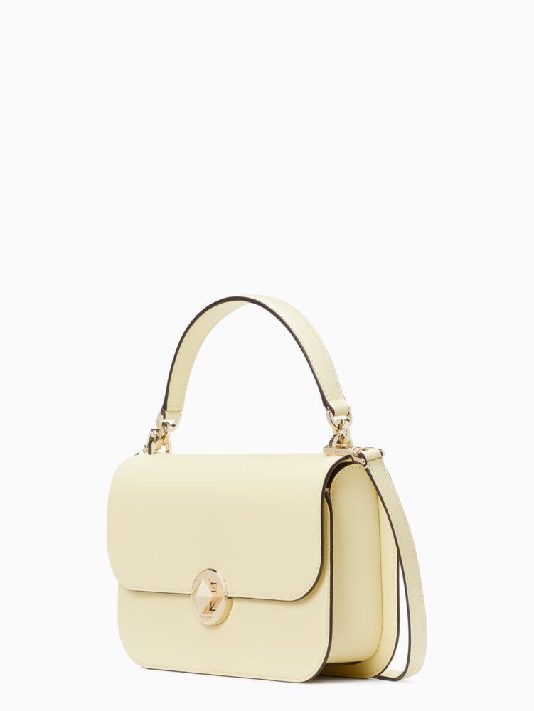 Kate Spade,audrey flap crossbody,Lemon Fondant