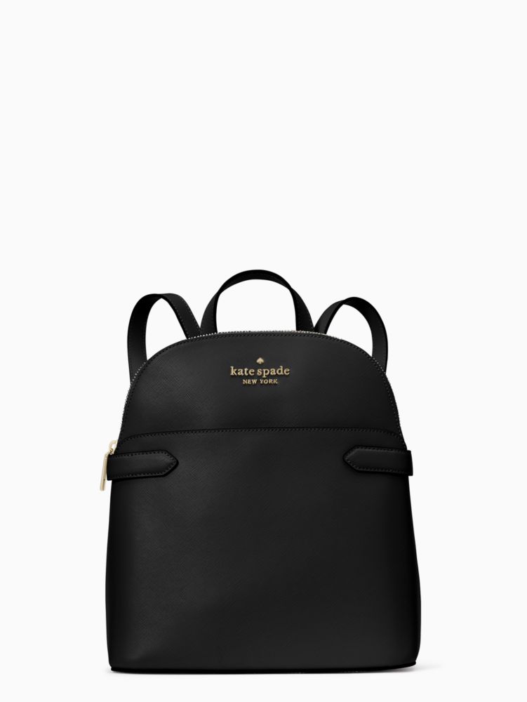 Kate Spade,staci dome backpack,backpacks,Black