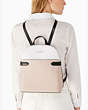 Kate Spade,staci dome backpack,backpacks & travel bags,Warm Beige Multi