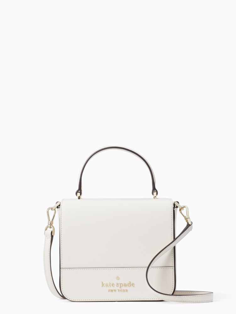 Kate Spade,staci square crossbody,Parchment