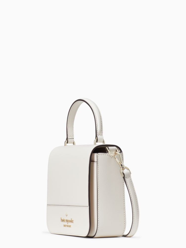 Kate Spade,staci square crossbody,Parchment