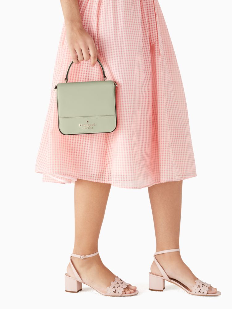 Kate Spade,ステイシー スクエア クロスボディ,バッグ,セージバンドル