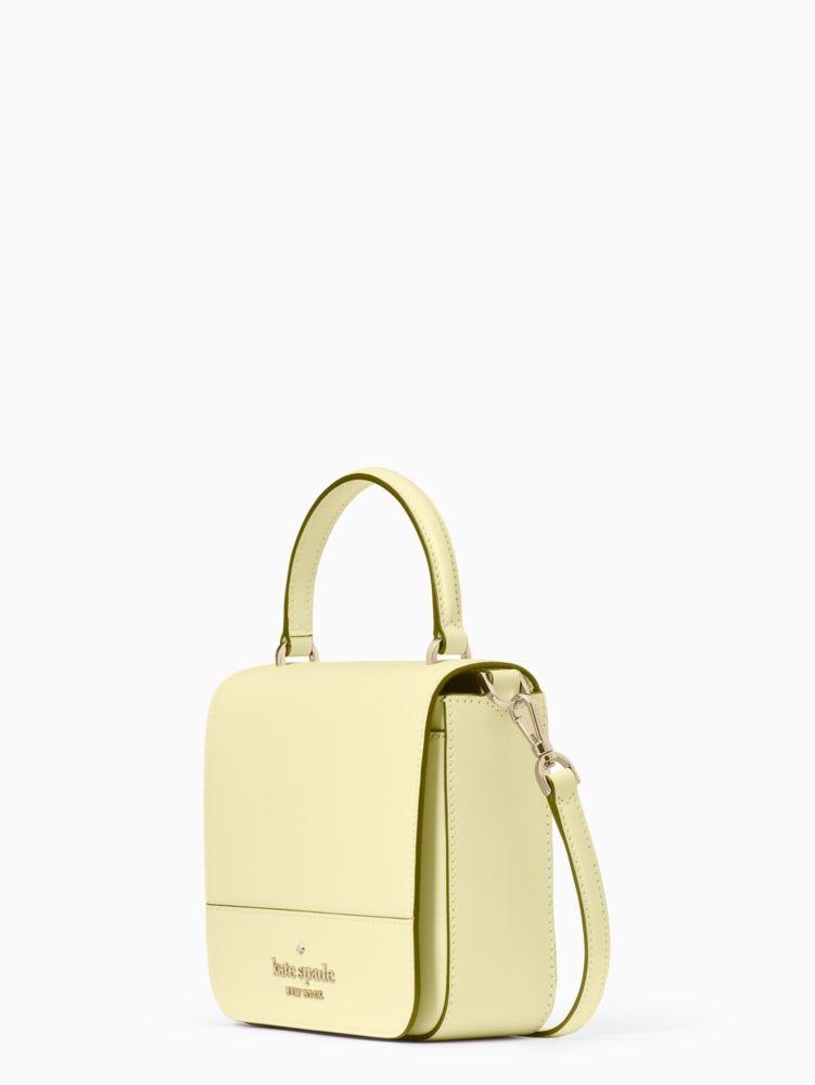 Kate Spade,staci square crossbody,Lemon Fondant