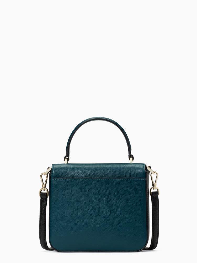 Kate Spade Staci Square Crossbody Colourblock in Peacock, Luxury