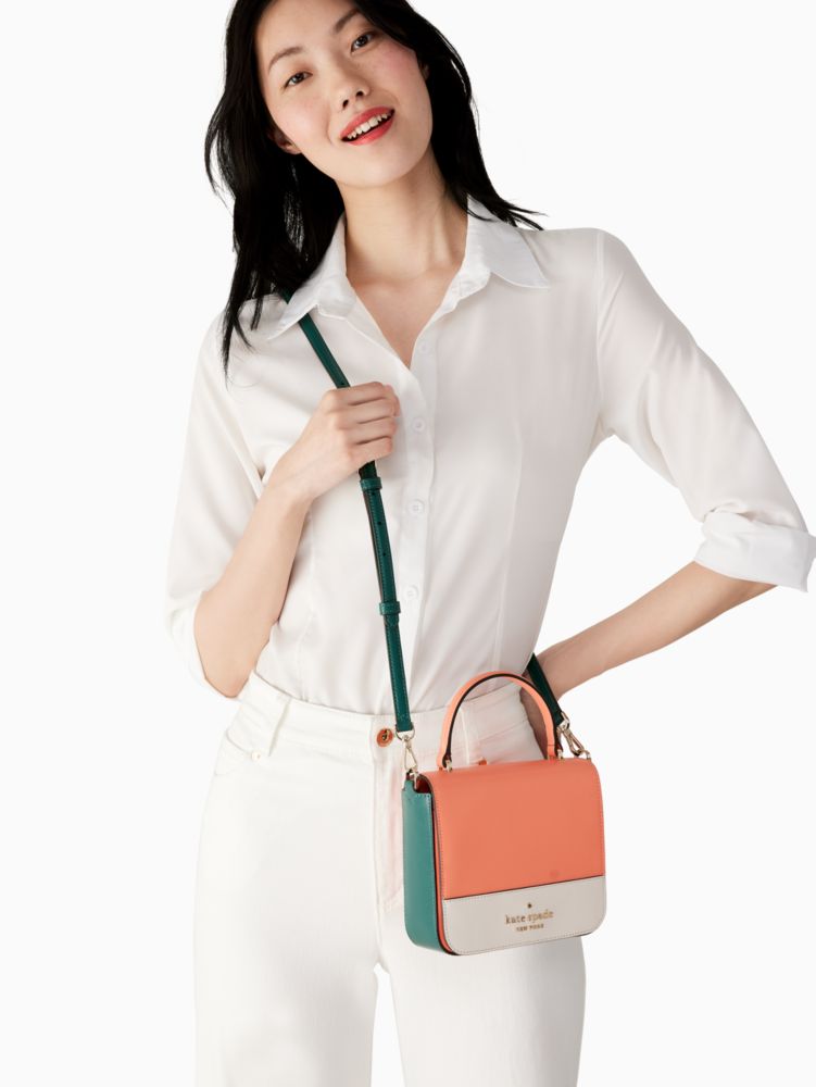 Kate Spade,ステイシー スクエア クロスボディ,バッグ,メロンボールマルチ