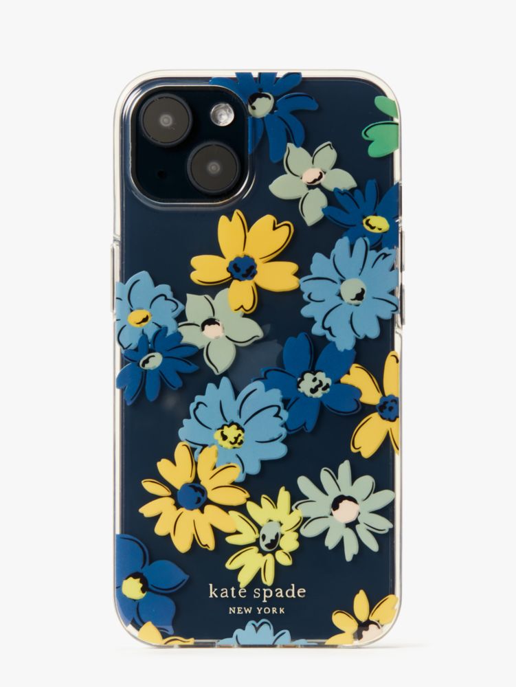 Kate Spade Protective Hardshell Case Scattered Flowers for iPhone 13 Pro  Cases