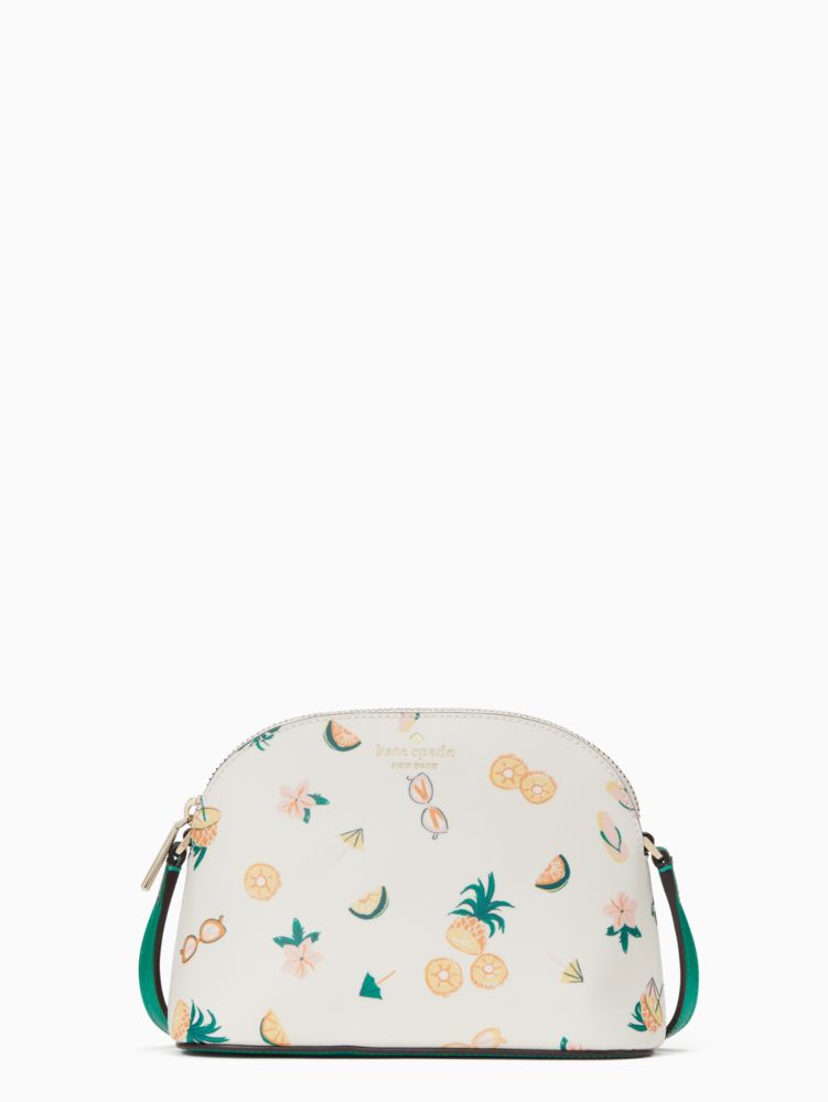 KATE SPADE Kali Pineapple store Small Dome Crossbody