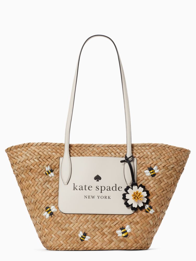 Honey Bee Straw Tote Bag Kate Spade GB