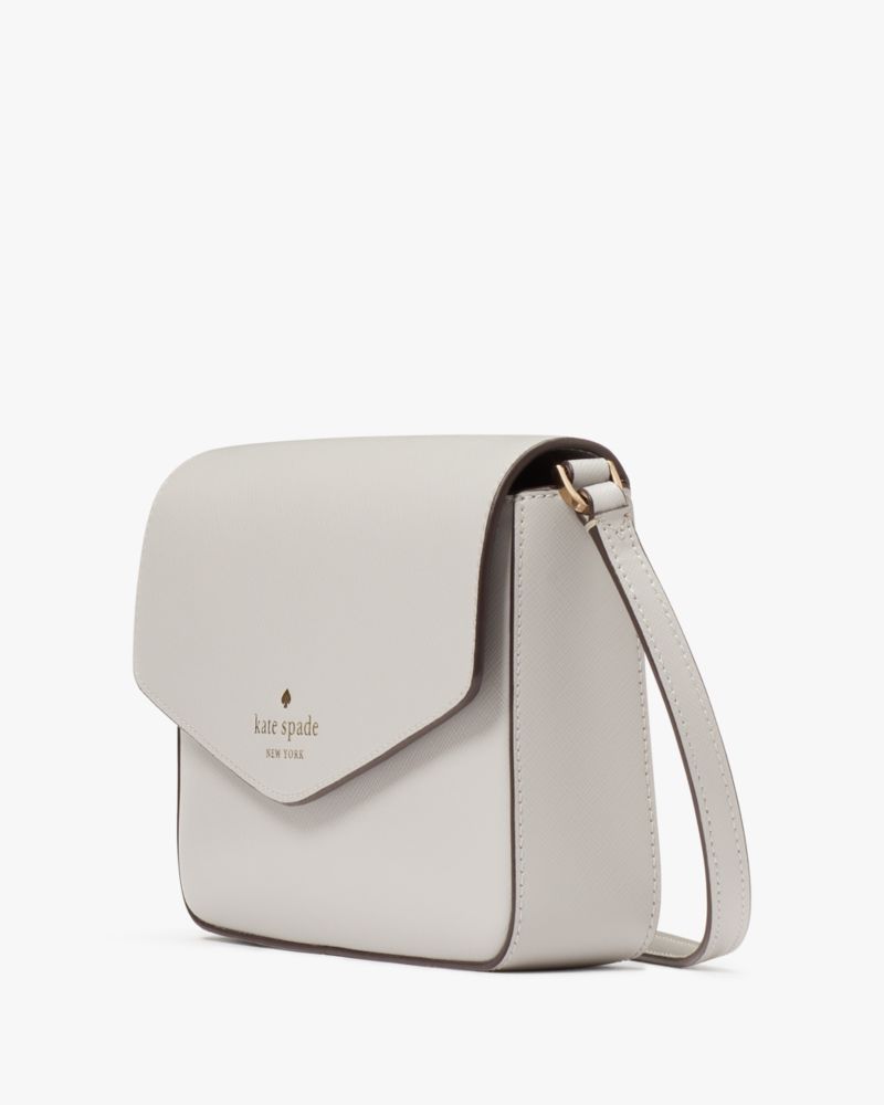 Kate Spade,Sadie Envelope Crossbody,crossbody bags,Platinum Grey