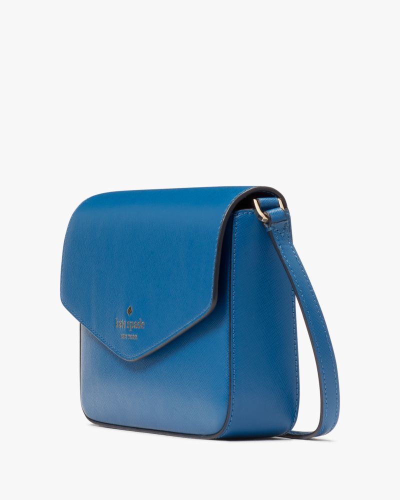 Kate Spade Sadie Envelope Crossbody Bag Purse Yellow Saffiano Leather NWT  $279