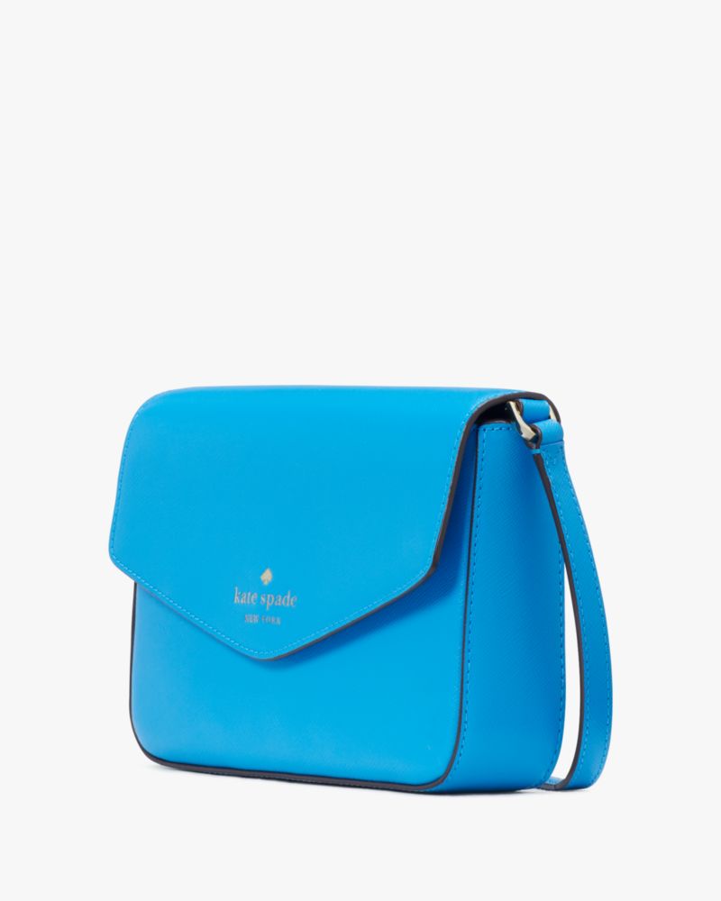 Kate Spade,Sadie Envelope Mini Crossbody,Leather,Crossbody,Logo,Word Embellishment,Lined,Casual,