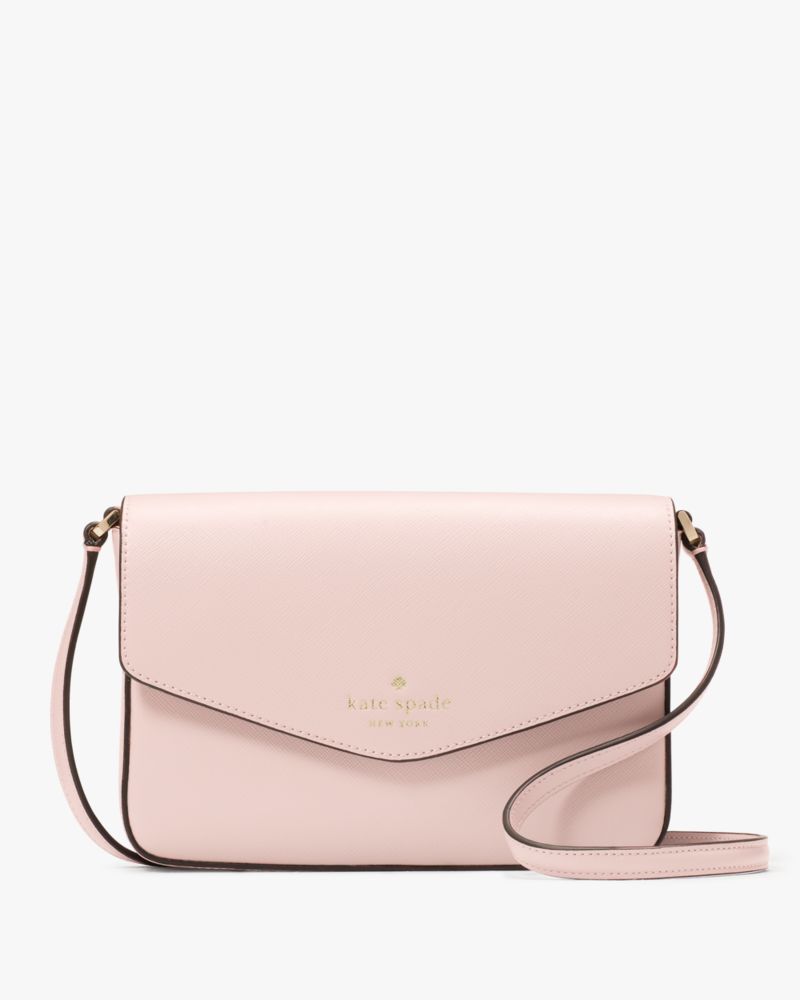 Kate Spade,Sadie Envelope Crossbody,crossbody bags,Peony Blossom