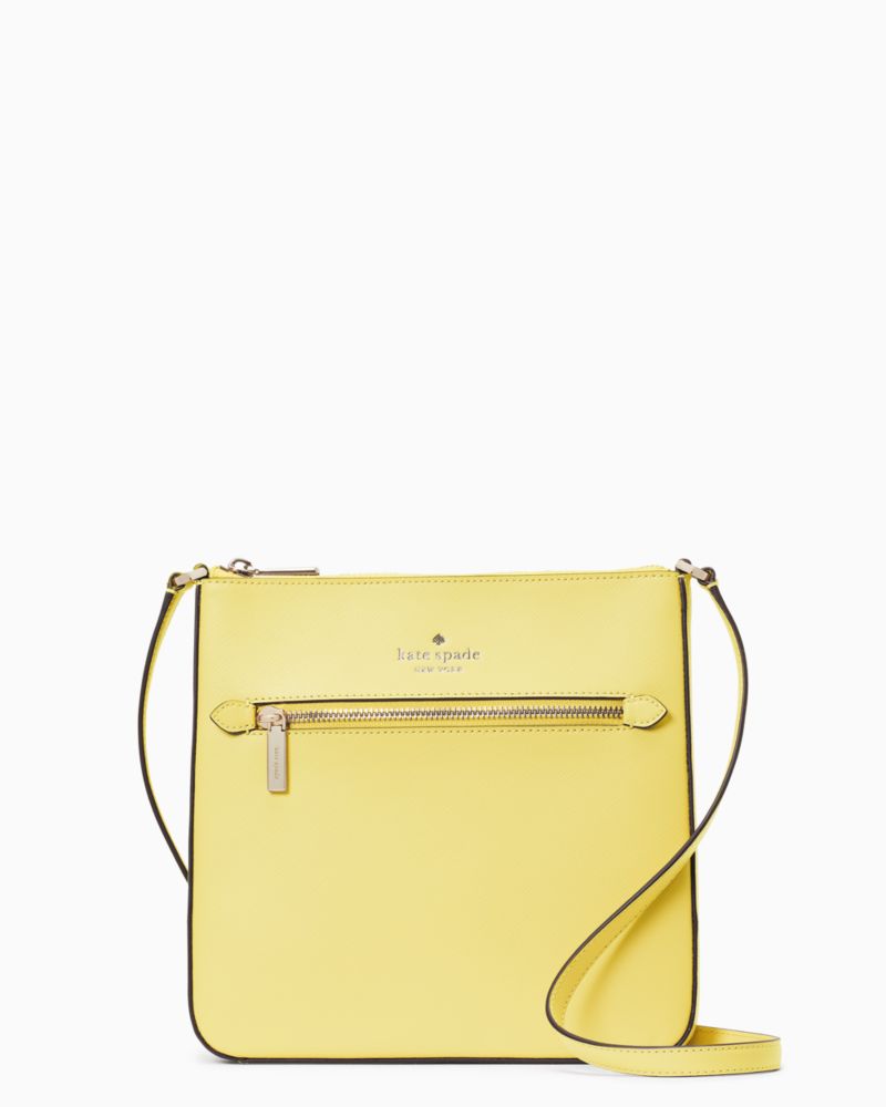 Kate Spade Astrid Raffia Dot Medium Camera Bag Yellow Beige Multi – Gaby's  Bags